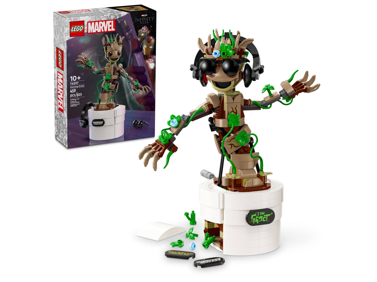 LEGO SUPER HEROES GROOT BALLERINO 76297