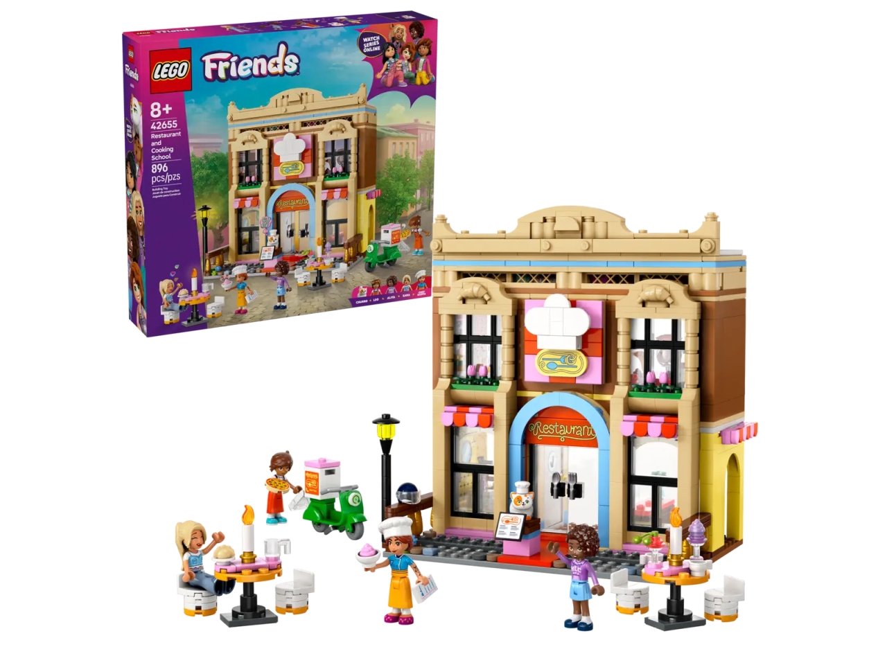 LEGO FRIENDS RISTORANTE E SCUOLA 42655