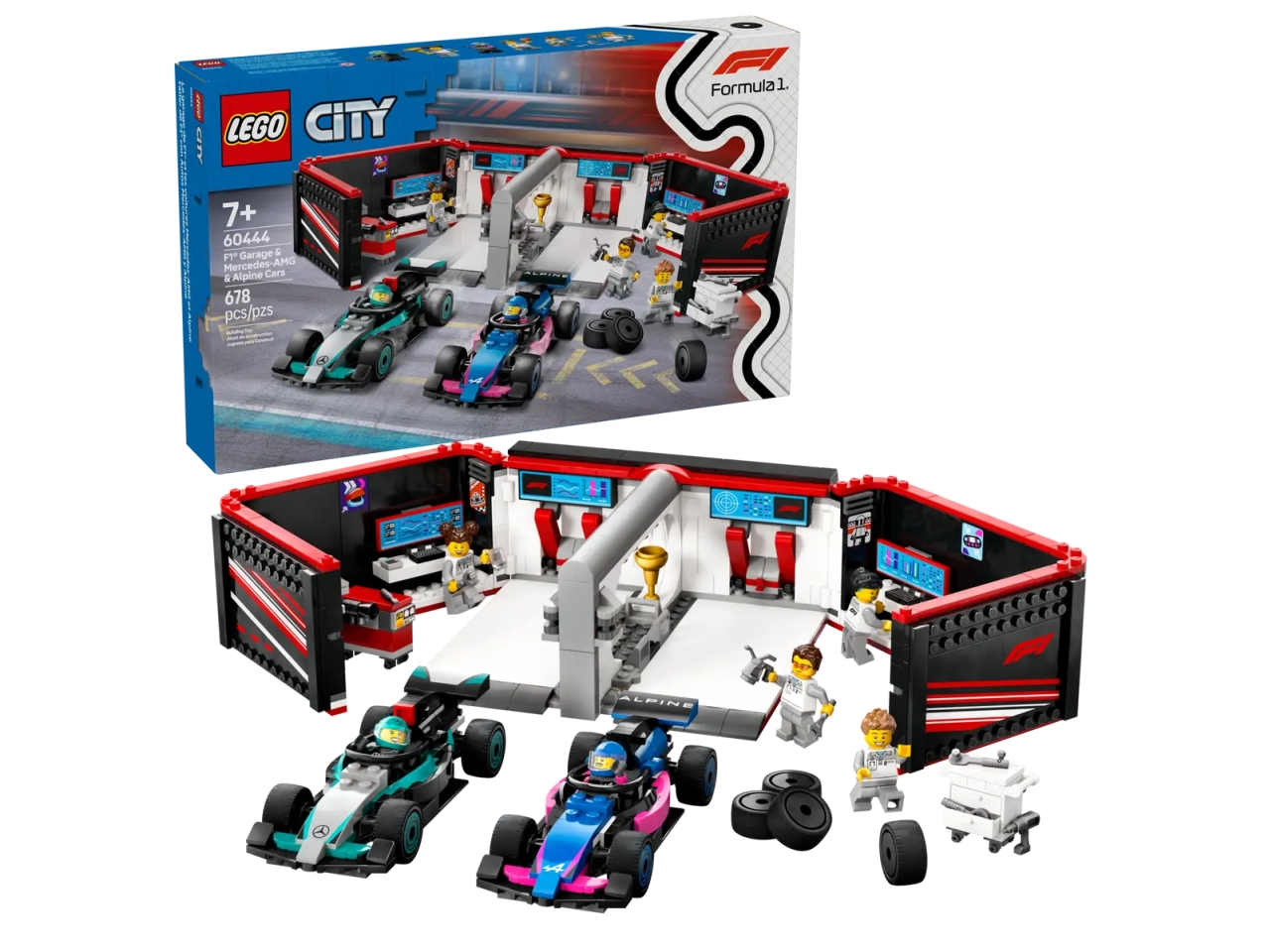 LEGO CITY FORMULA 1 60444