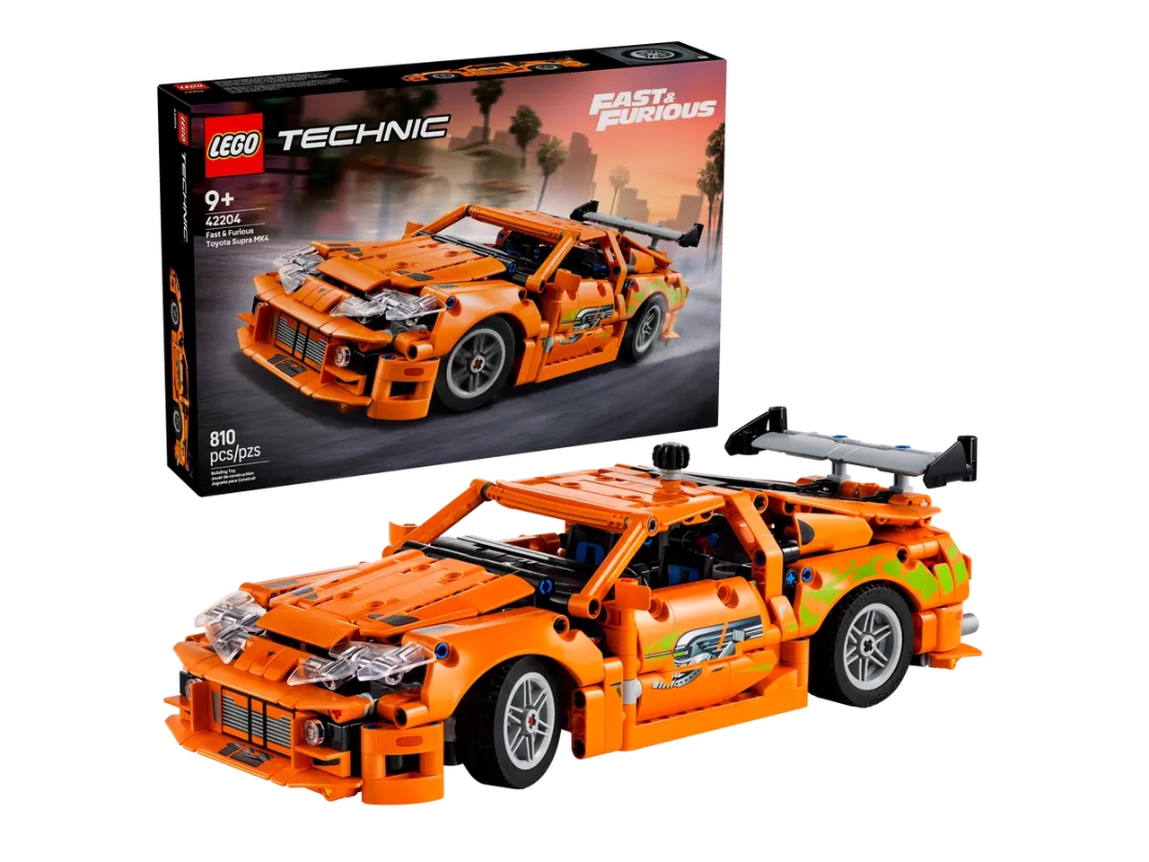 LEGO FAST AND FURIOUS TOYOTA SUPRA MK4 42204