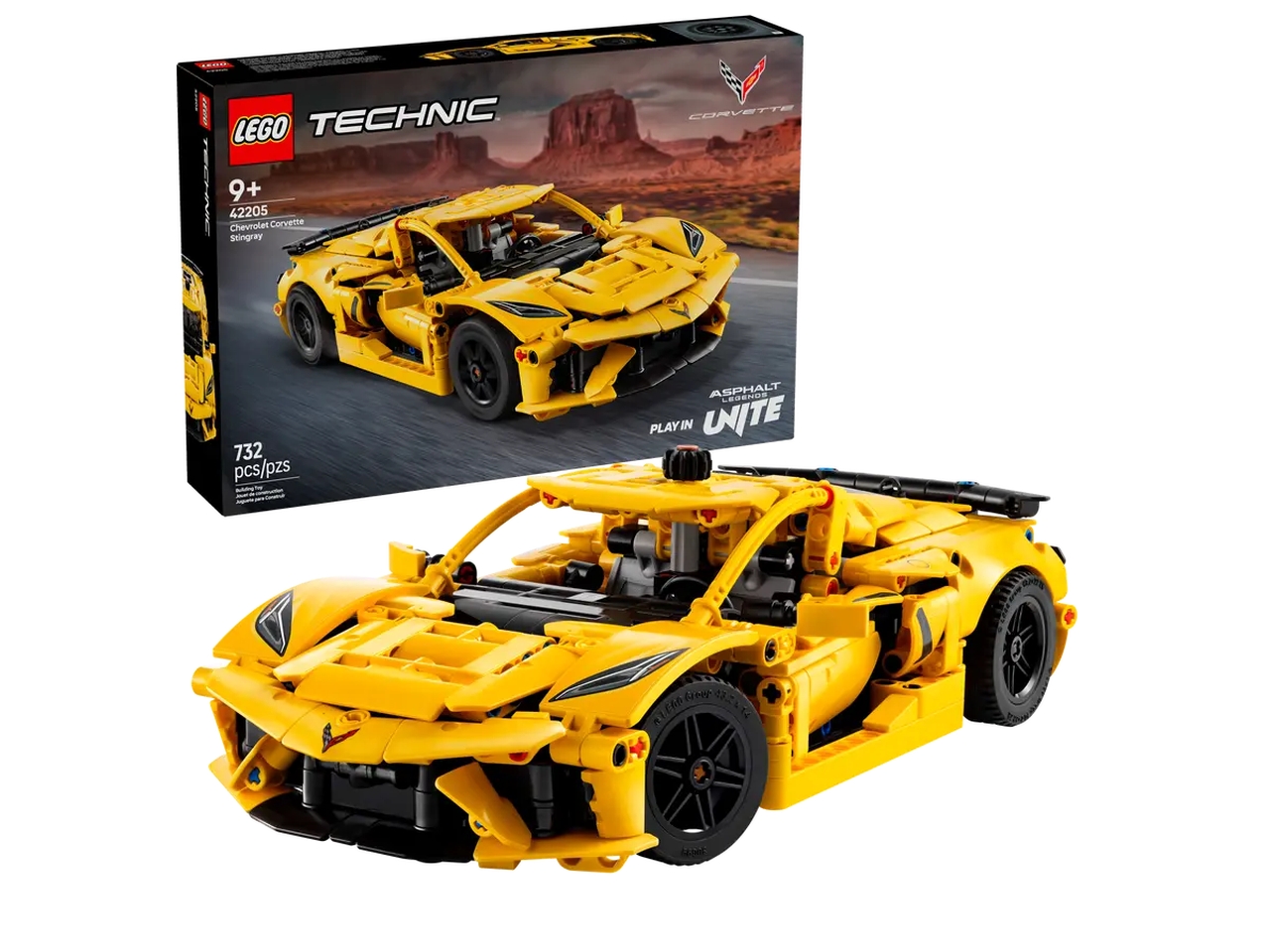 LEGO TECHNIC CHEVROLET CORVETTE STINGRAY 42205