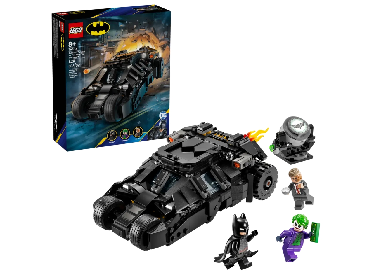 LEGO SUPER HEROES TUMBLER DI BAAN 76303