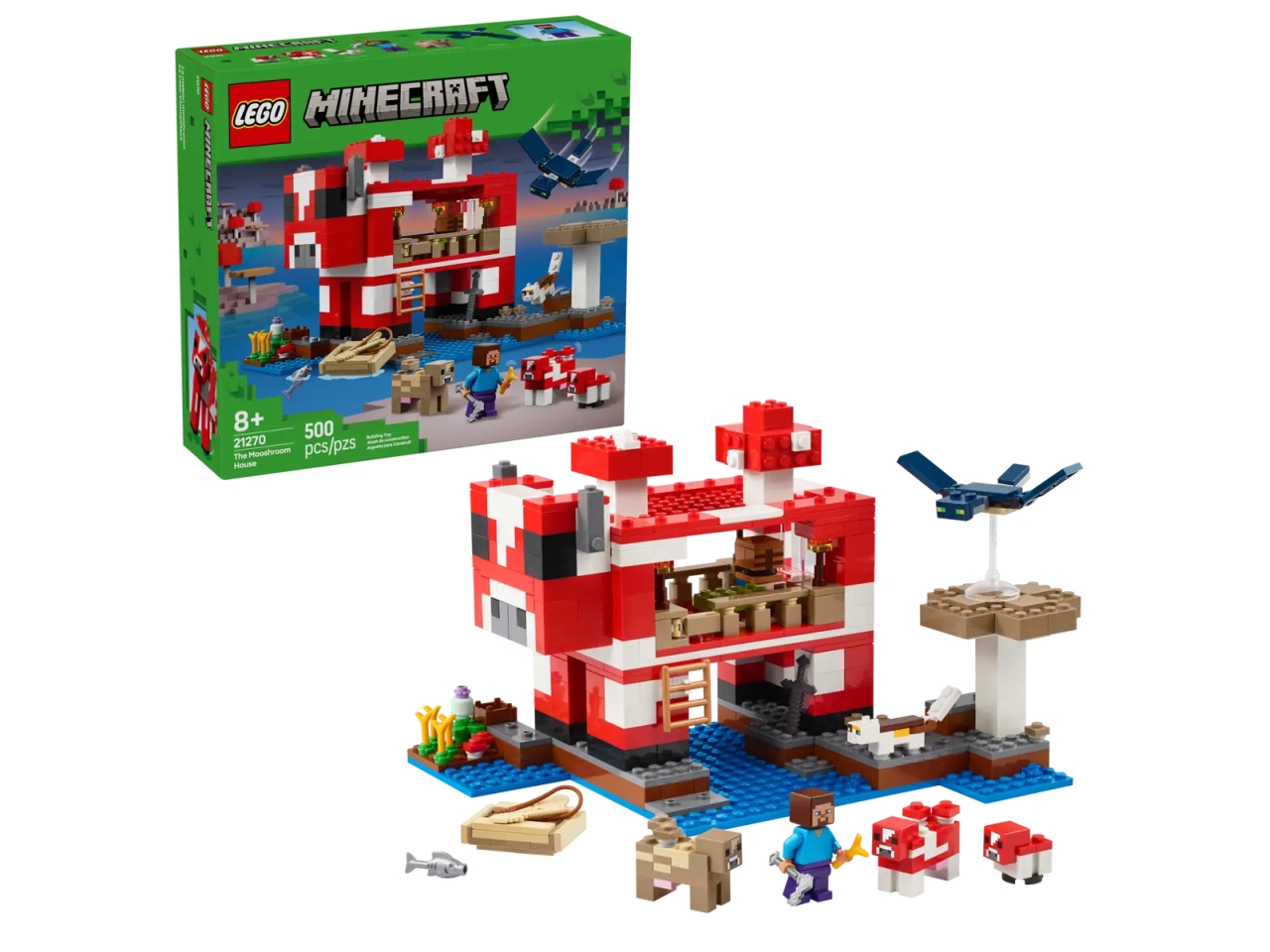 LEGO MINECRAFT CASA DEL MOOSHROOM 21270 LEGO MINECRAFT CASA DEL MOOSHROOM 21270