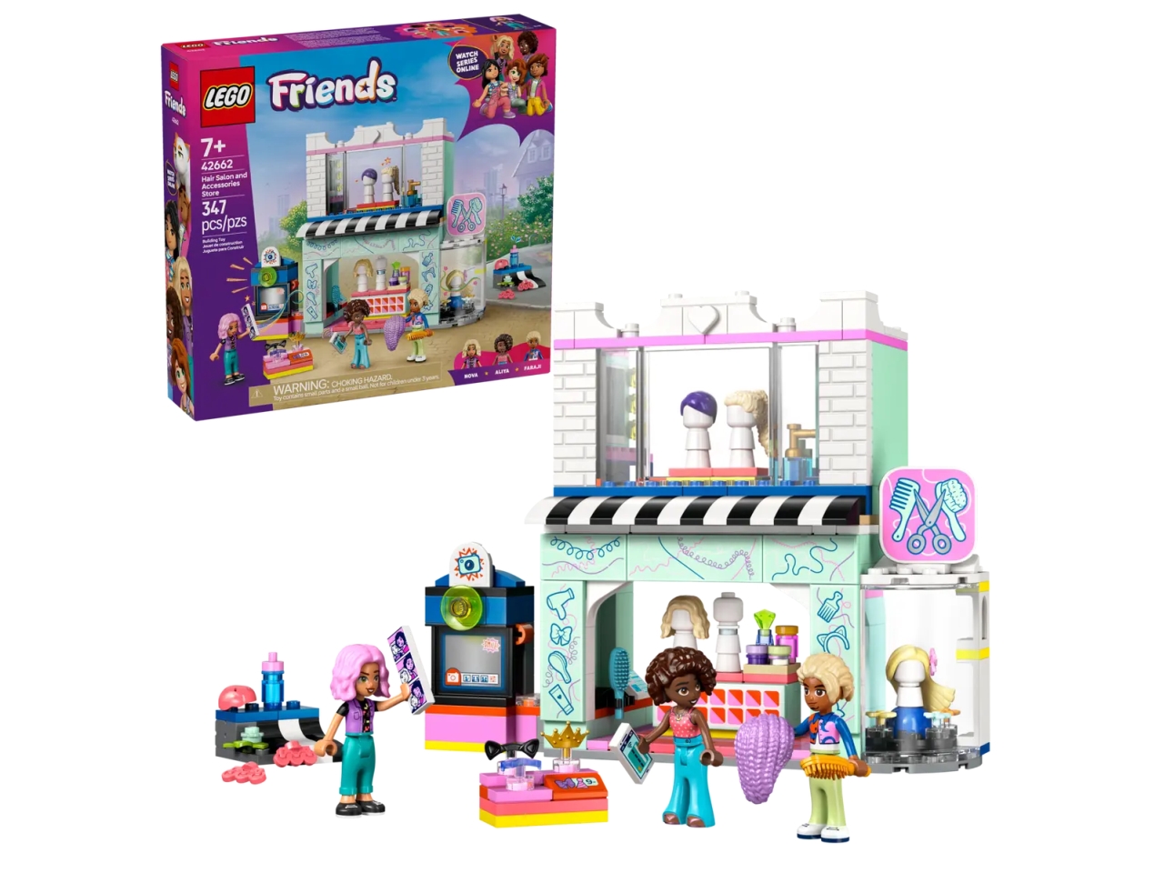 LEGO FRIENDS PARRUCCHIERE E NEG. 42662
