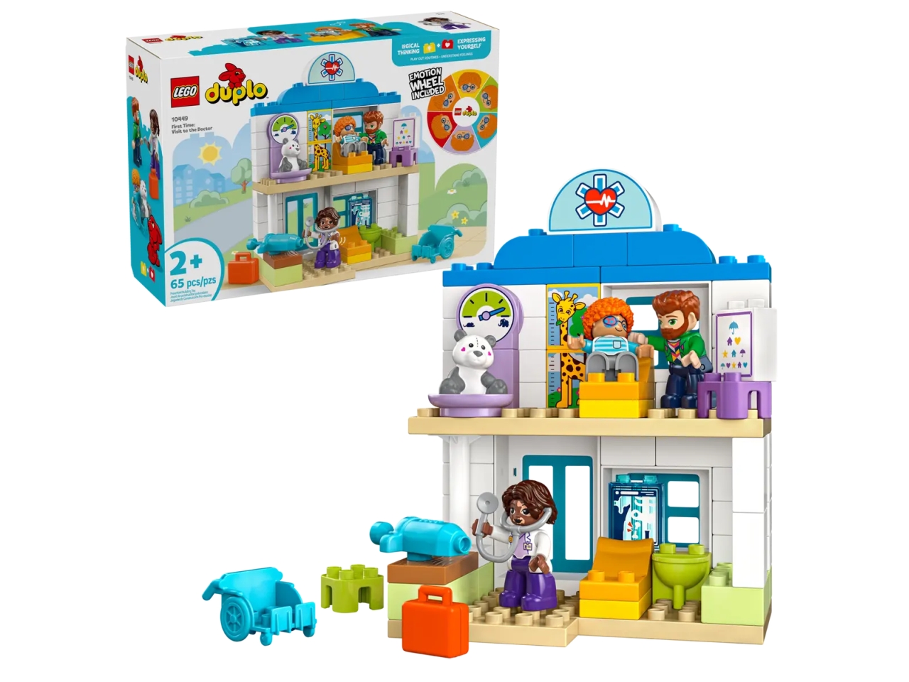 LEGO DUPLO TOWN PRIME VISITA DAL DOT. 10449