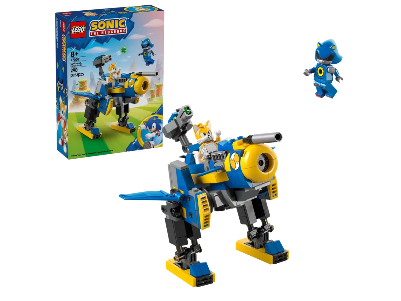 LEGO SONIC CYCLONE VS METAL SONIC 77002