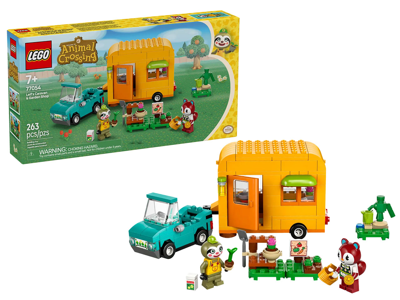 LEGO ANIMAL CROSSING LA ROULOTTE 77054
