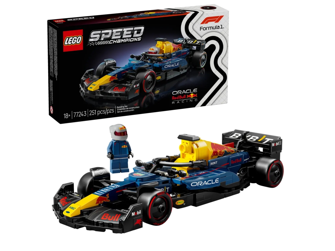 LEGO SPEED CHAMPIONS ORACLE RED BULL RACING 77243