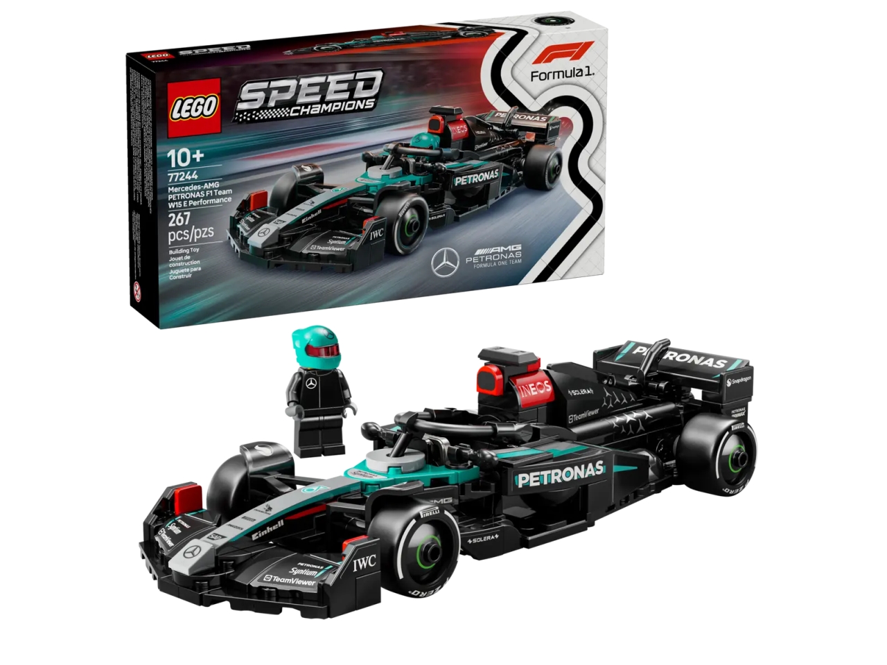 LEGO SPEED CHAMPIONS MERCEDES-AMG F1 77244