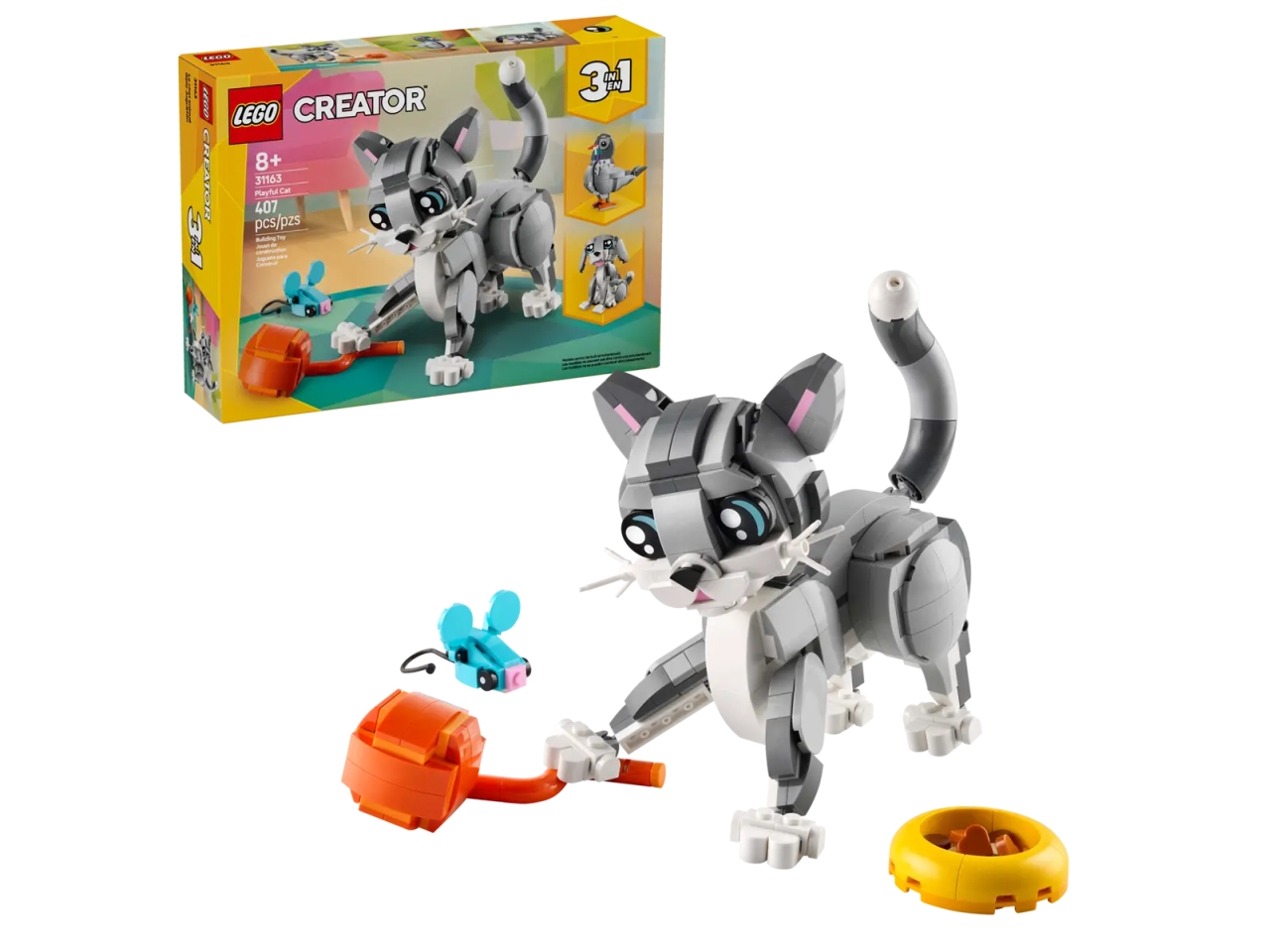 LEGO CREATOR GATTO GIOCOSO 31163