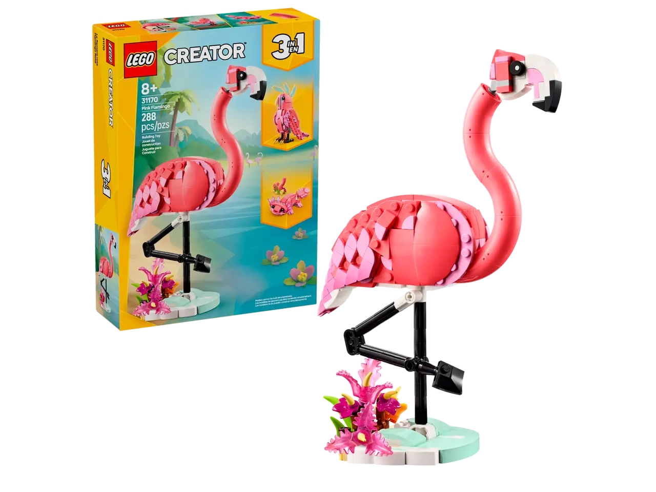 LEGO CREATOR FENICOTTERO ROSA 31170