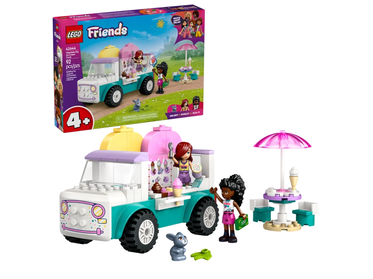 LEGO FRIENDS FURGONE DEI GELATI 42644