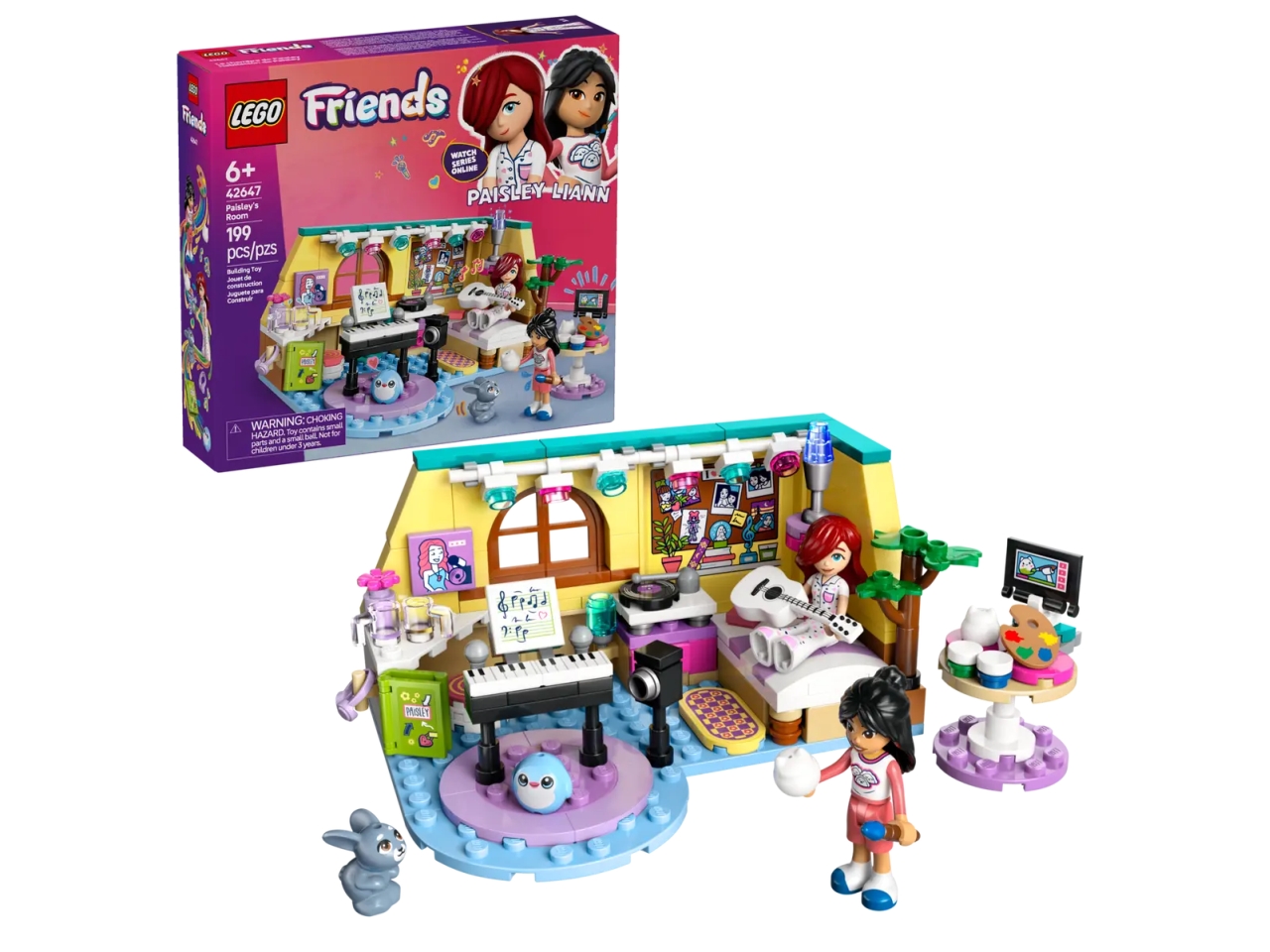 LEGO FRIENDS CAMERETTA DI PAISLEY 42647