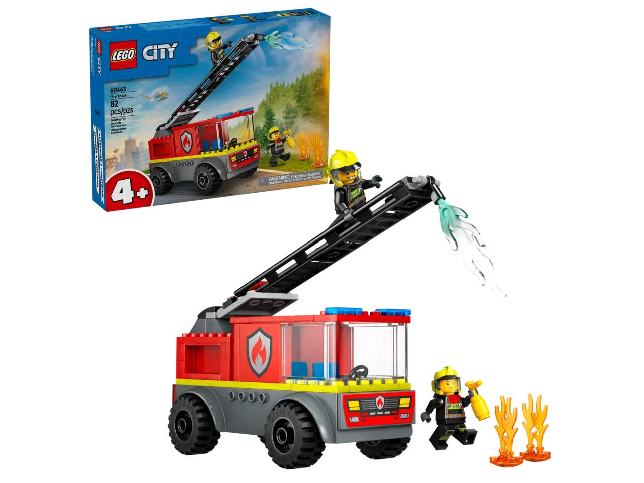 LEGO CITY FIRE AUTOPOMPA C/SCALA 60463