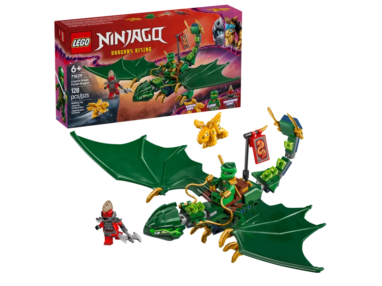 LEGO NINJAGO DRAGO DELLA FORESTA 71829 LEGO NINJAGO DRAGO DELLA FORESTA 71829