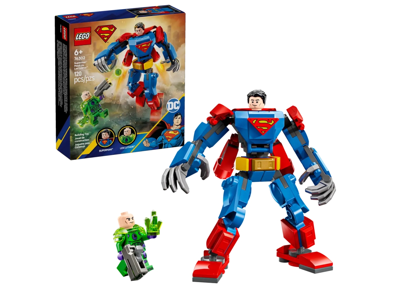 LEGO SUPER HEROES SUPERMAN VS LEX LUTHOR 76302