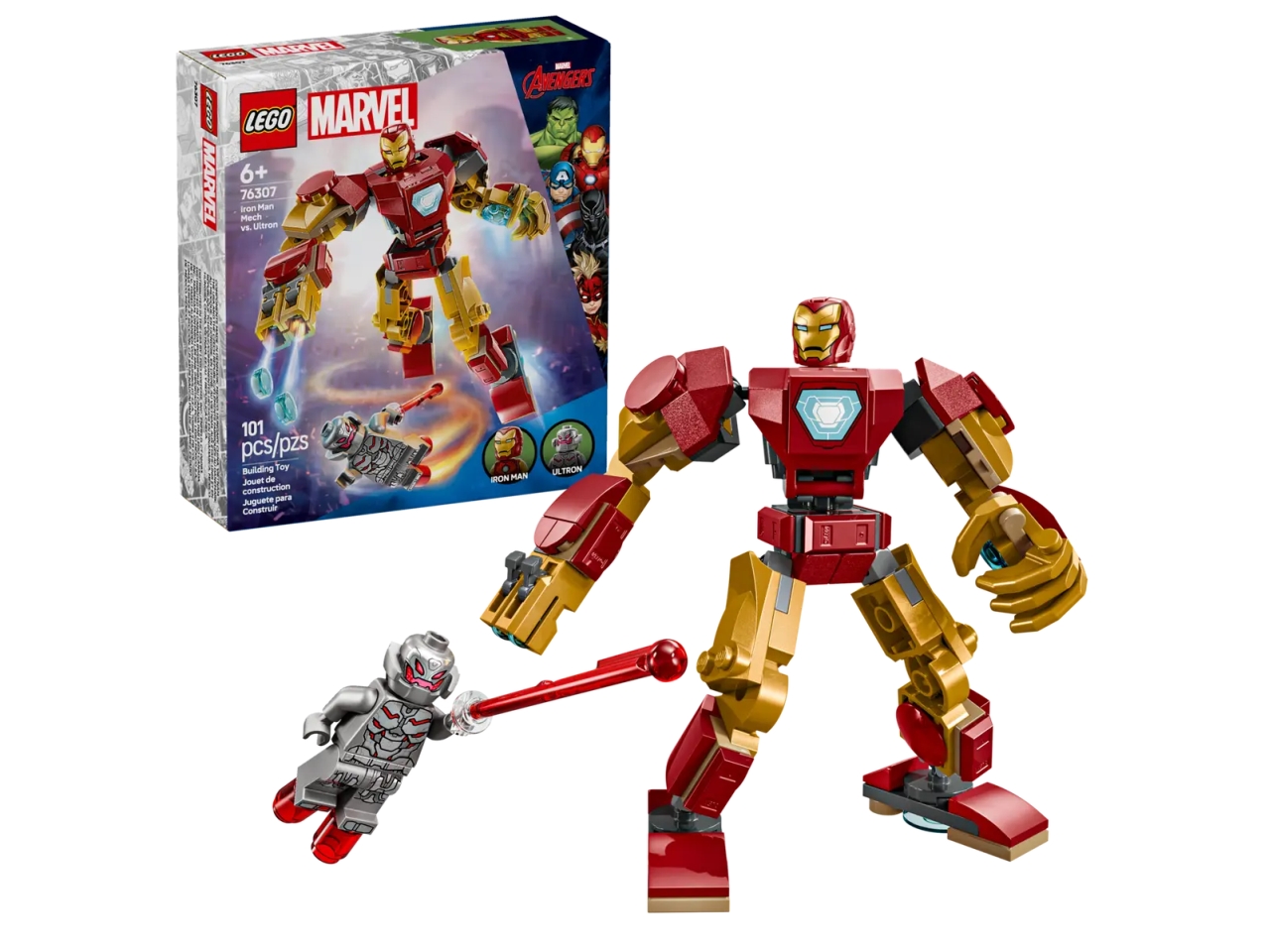 LEGO SUPER HEROES IRON MAN VS ULTRON 76307