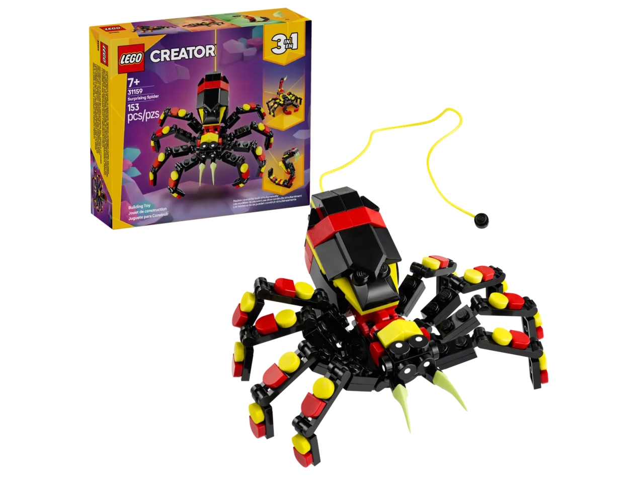 LEGO CREATOR RAGNO TRASFORMISTA 31159