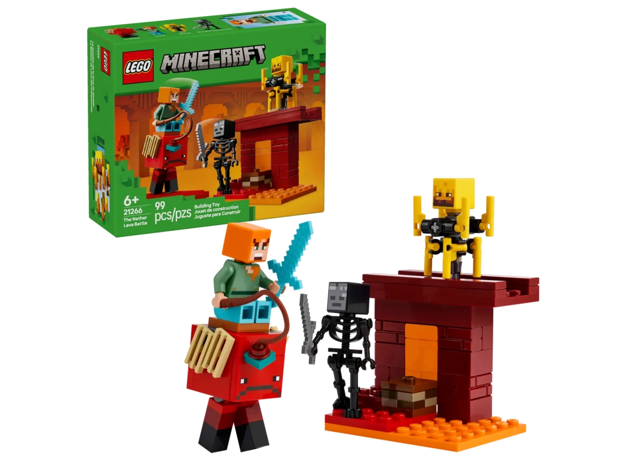 LEGO MINECRAFT BATTAGLIA SUL PONTE 21266 LEGO MINECRAFT BATTAGLIA SUL PONTE 21266
