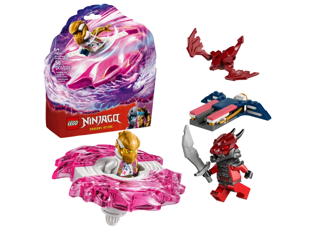 LEGO NINJAGO SPINNER DEL DRAGO DI SORA 71824