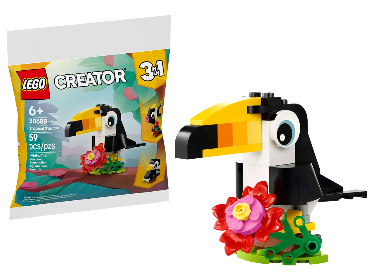 LEGO TUCANO TROPICALE 30688