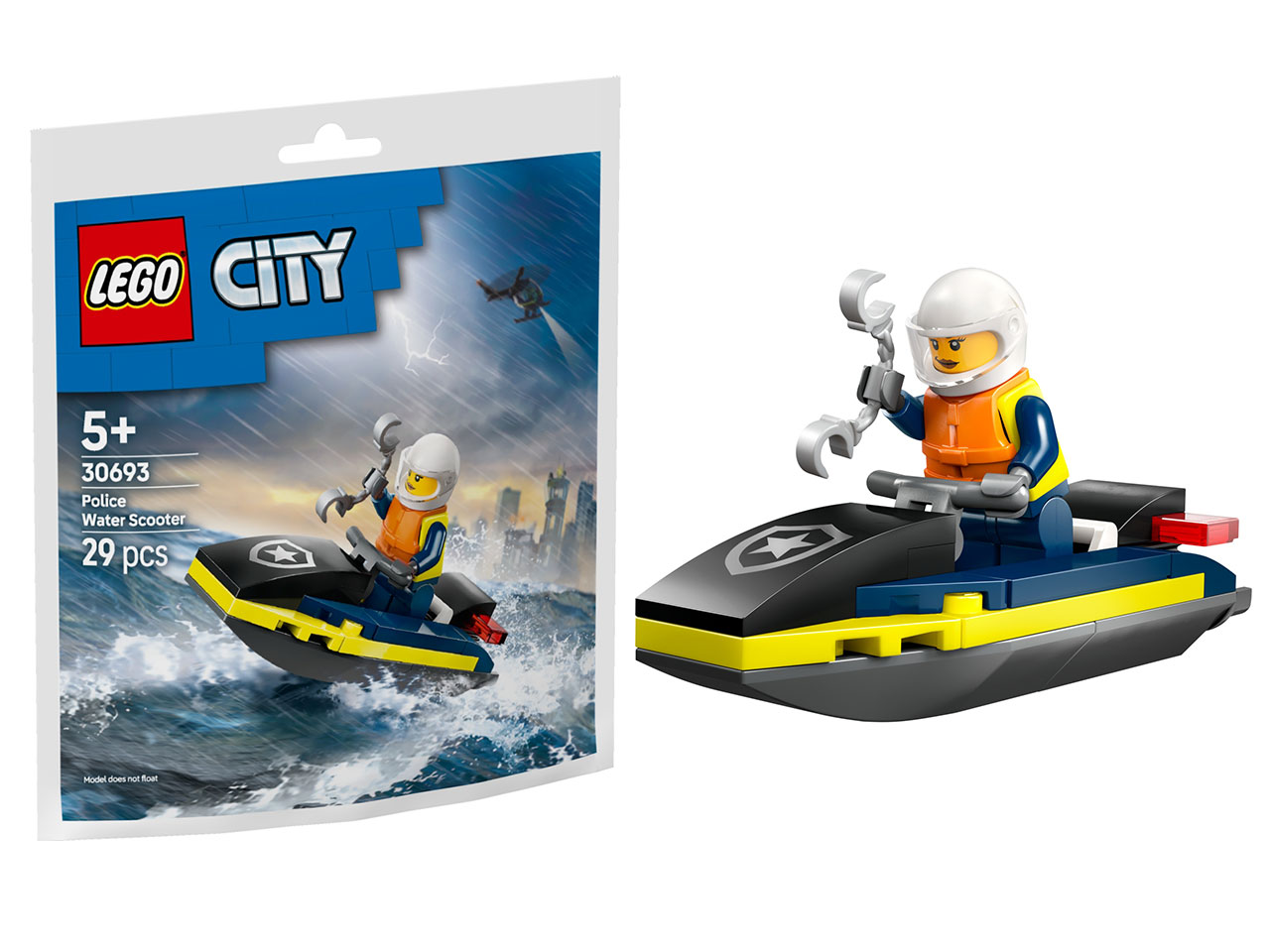 LEGO JET SKI DELLA POLIZIA 30693