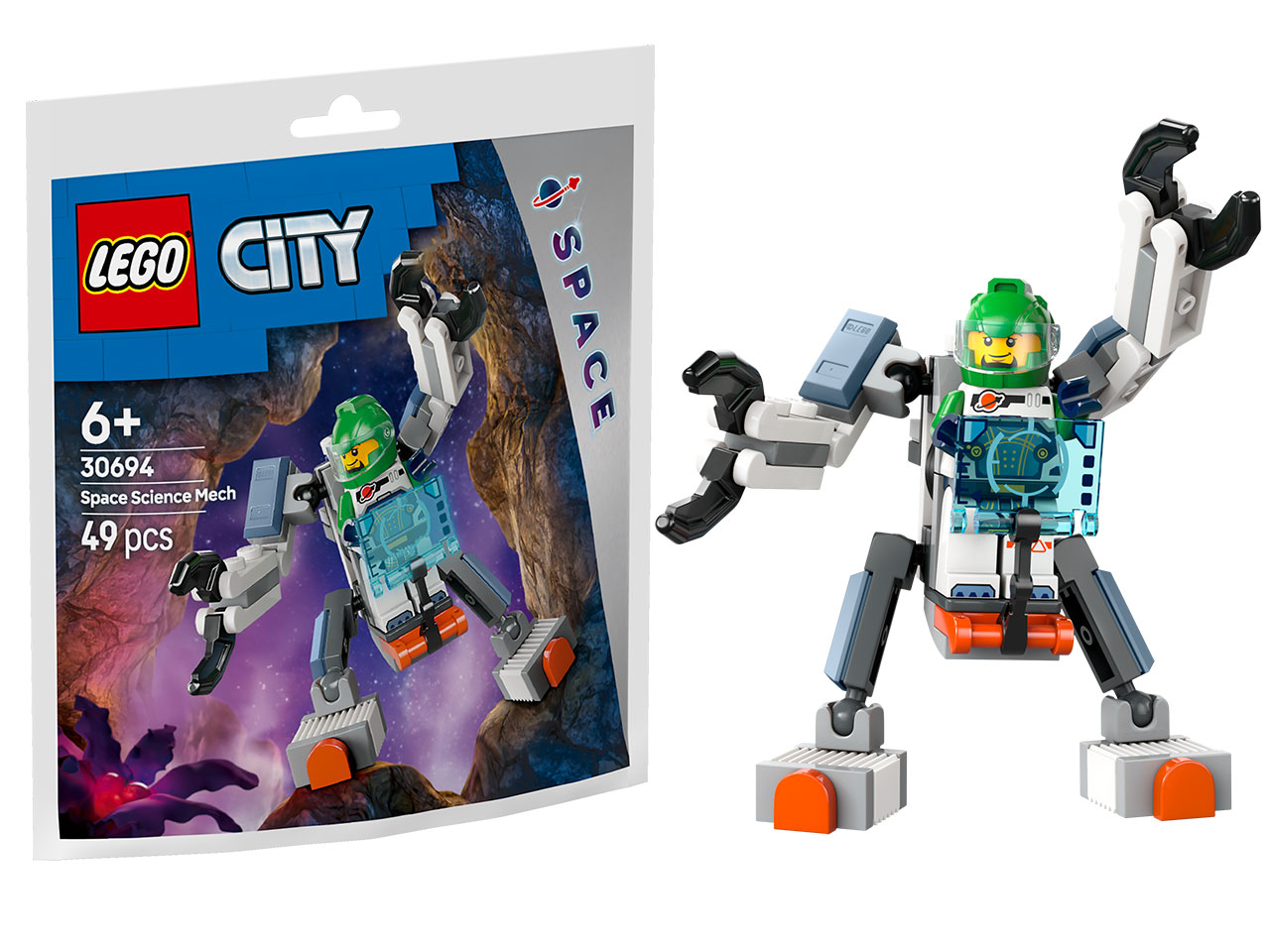 LEGO MECH SCIENTIFICO SPAZIALE 30694