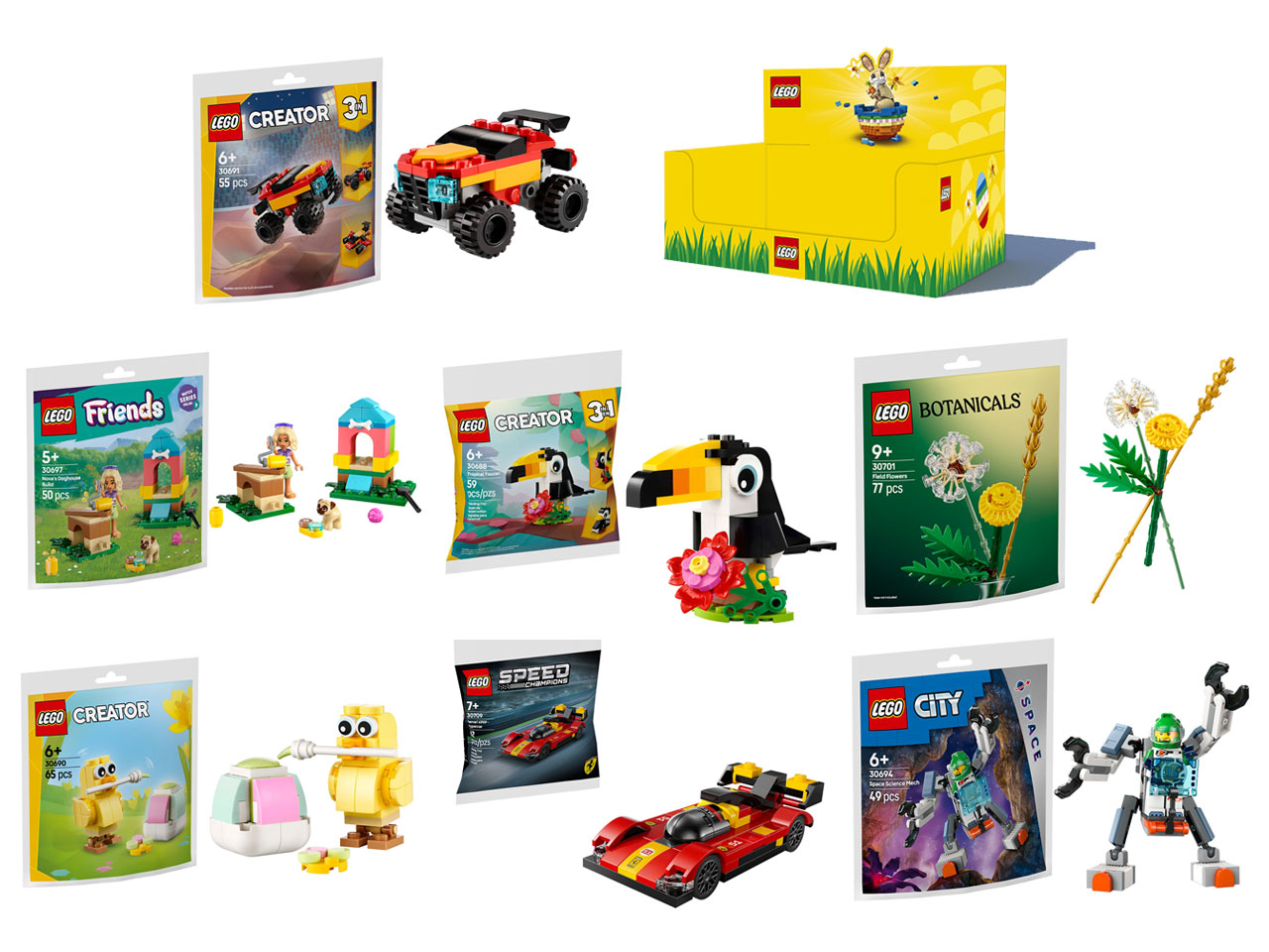 LEGO EASTER ESPOSITORE 34PZ 6564198