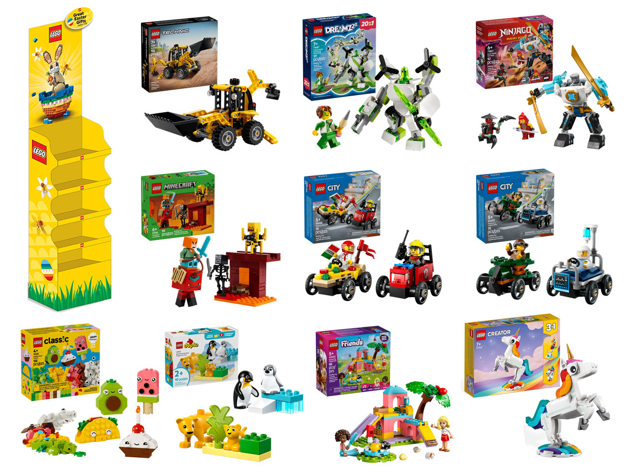 LEGO EASTER ESPOSITORE 40PZ 6564203