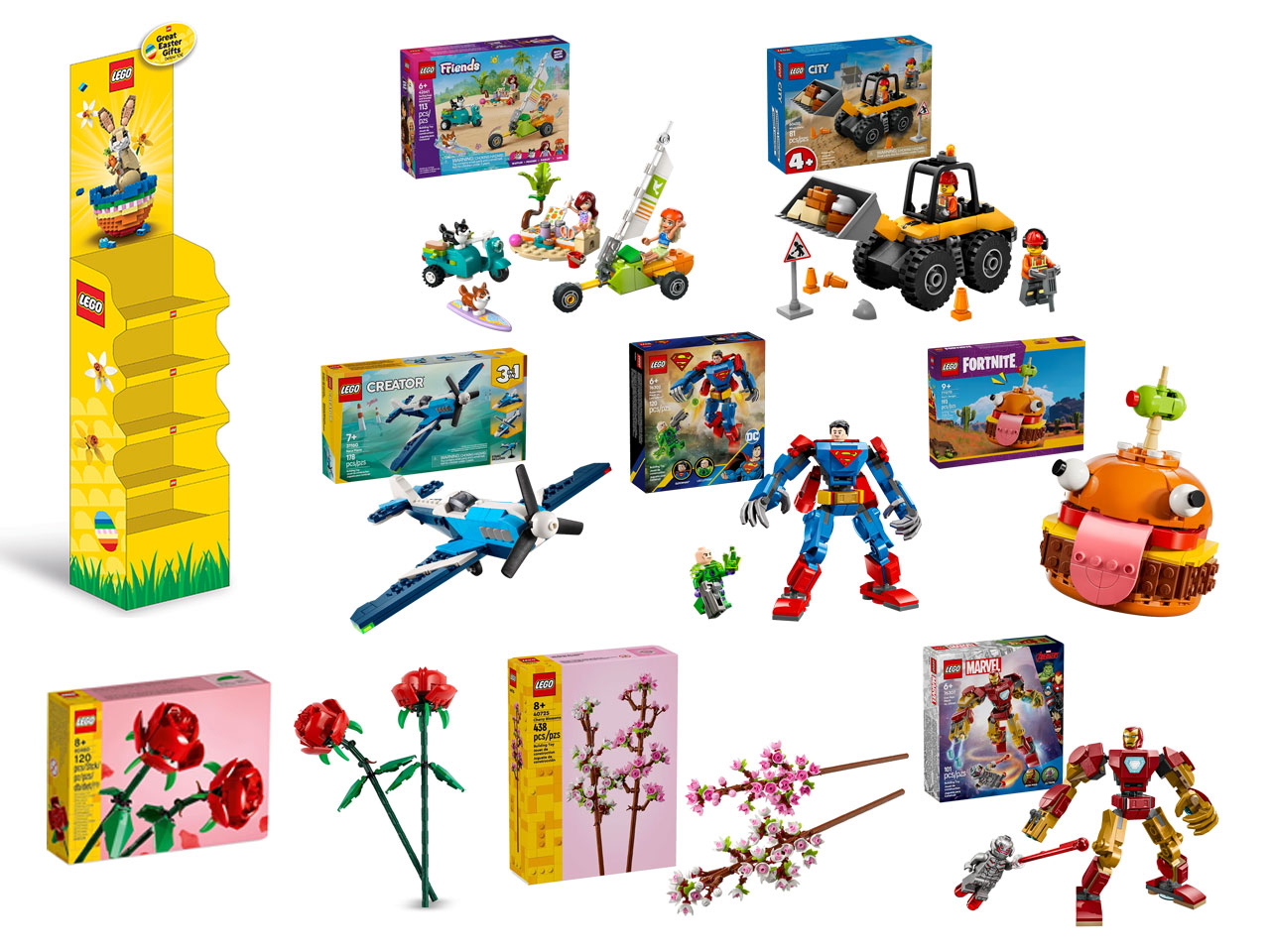 LEGO EASTER ESPOSITORE 40PZ 6564857