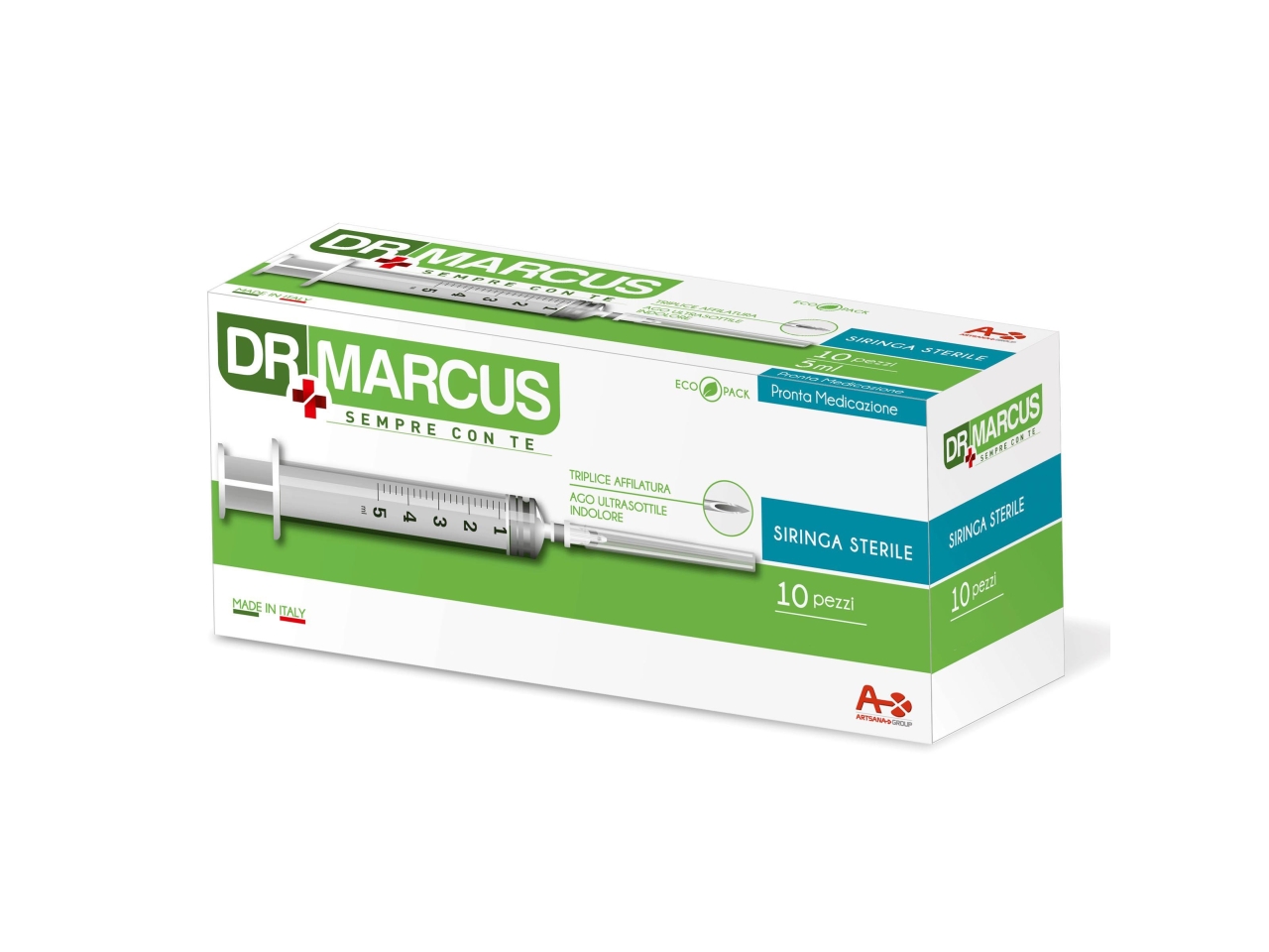 DR MARCUS SIRINGHE 5ml 03. 10pz 75140