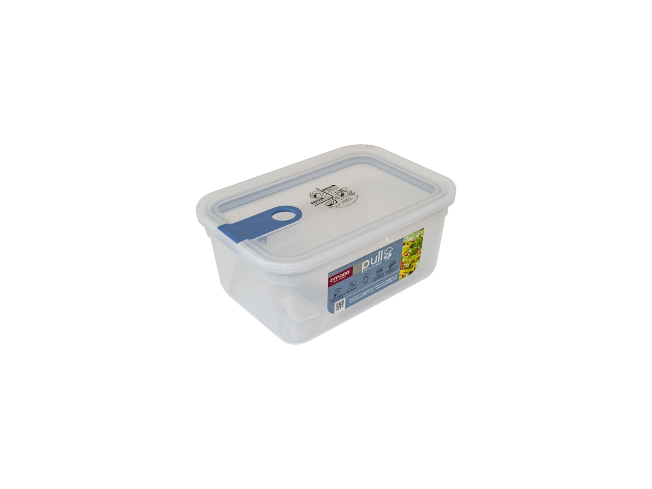 PULL BOX RETTANG.1,5L BLU AVIO M5822BA0
