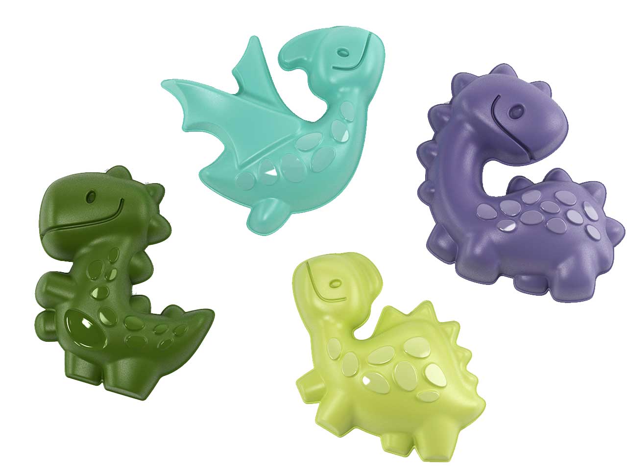 FORMINE DINOSAURO 4PZ 1265