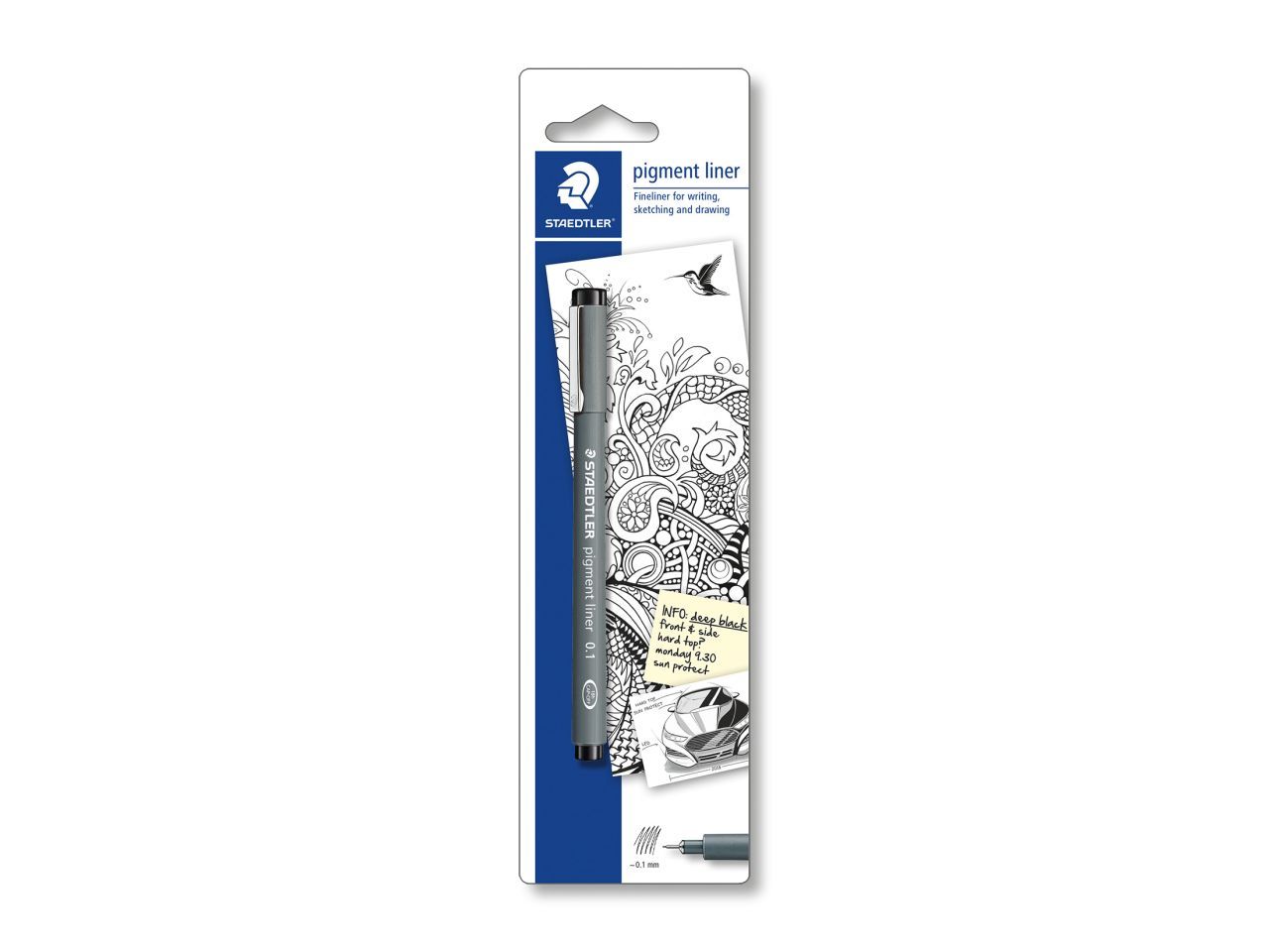 PENNA NERA 0,1MM 30801-9BKD