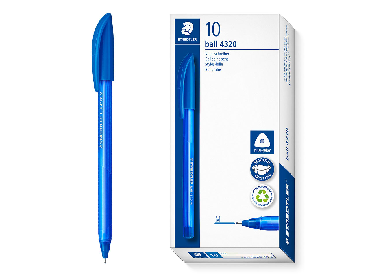 PENNA A SFERA BALLPOINT BLU M 4320 M-3