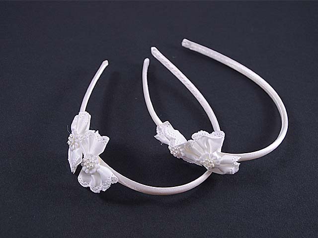 CERCHIETTO BABY BIANCO C/2 FIOCCHI CB32 CERCHIETTO BABY BIANCO C/2 FIOCCHI CB32