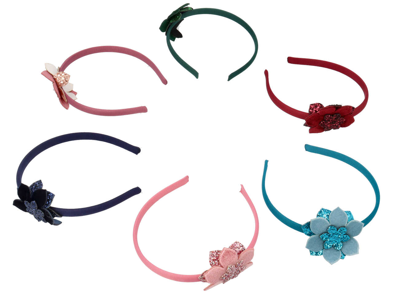 CERCHIETTO IN LYCRA CON FIORE DI CB1307