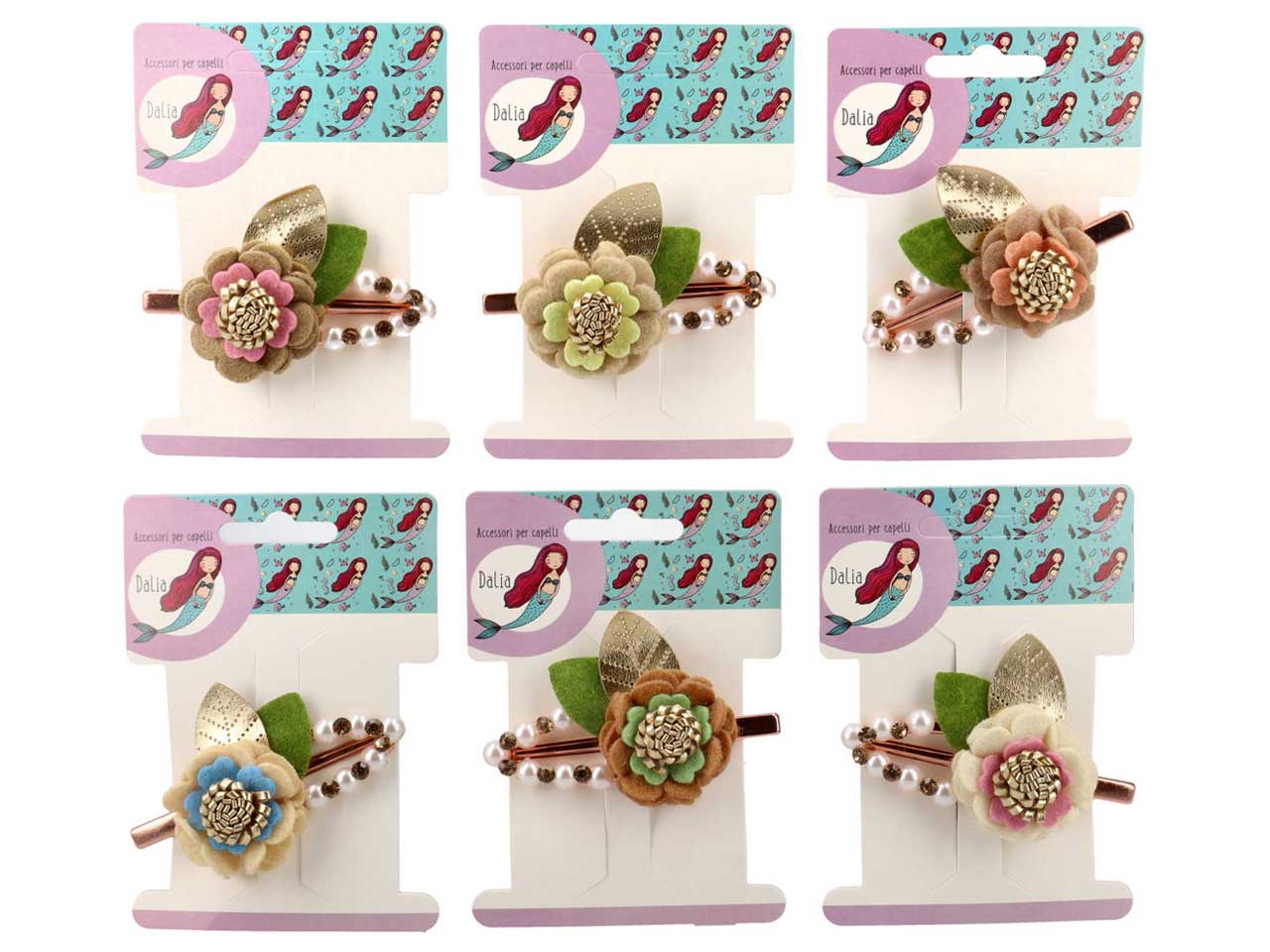 BECCO CON FIORE, PERLE E STRASS FB1312