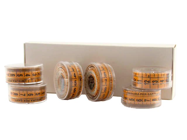 MISURA PER SARTI SCATOLA PLASTICA 12pz  27601