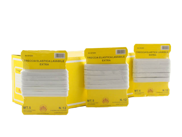 TRECCIA ELASTICA N.12 MT.5 91205
