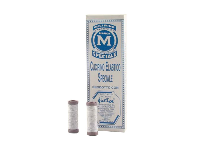 CUCIRINO FILO ELASTICO 10mt BIAN.0124/1