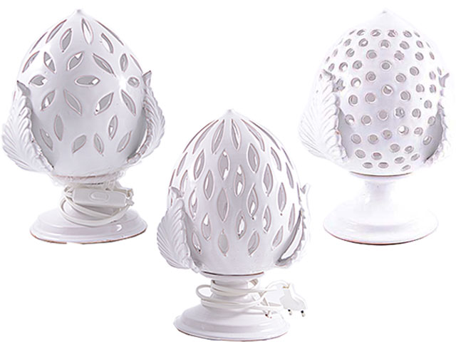 LAMPADA PUMO TRAF. MEDIA ARTIGIANALE 30x8cm
