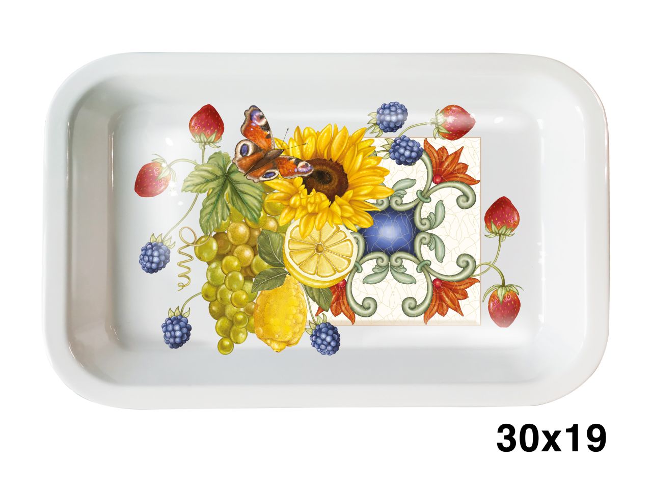 CAMPAGNA VASSOIO 30x19cm ME-1645-1935