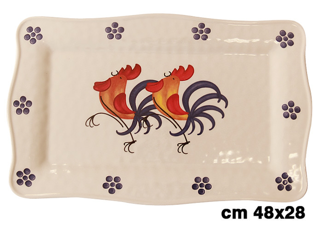 GALLI ST.VASSOIO 48X28CM ME-1645-2820
