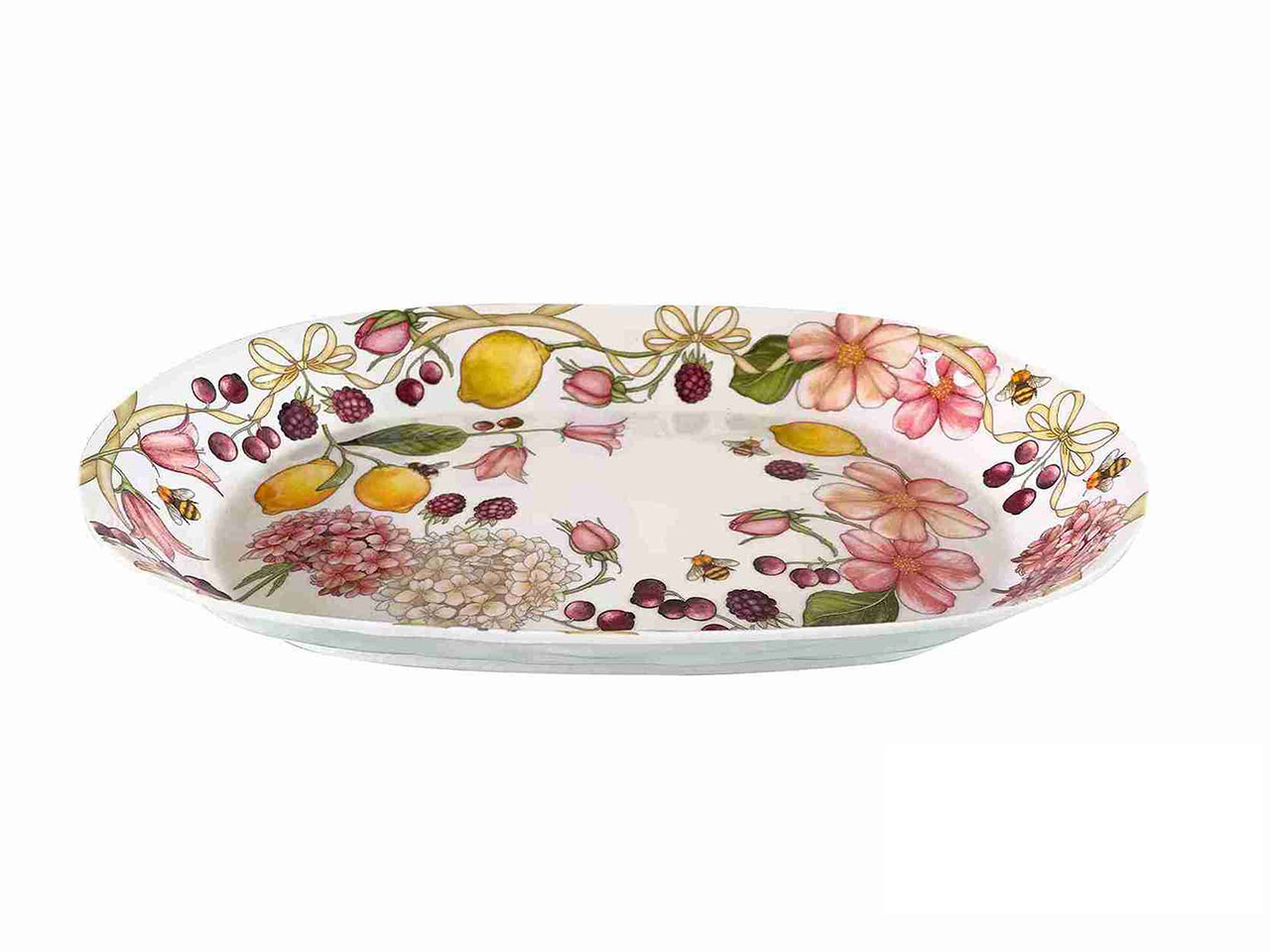 FIOCCHI VASSOIO OVALE 30X20 MELAM. ME-1645-3033