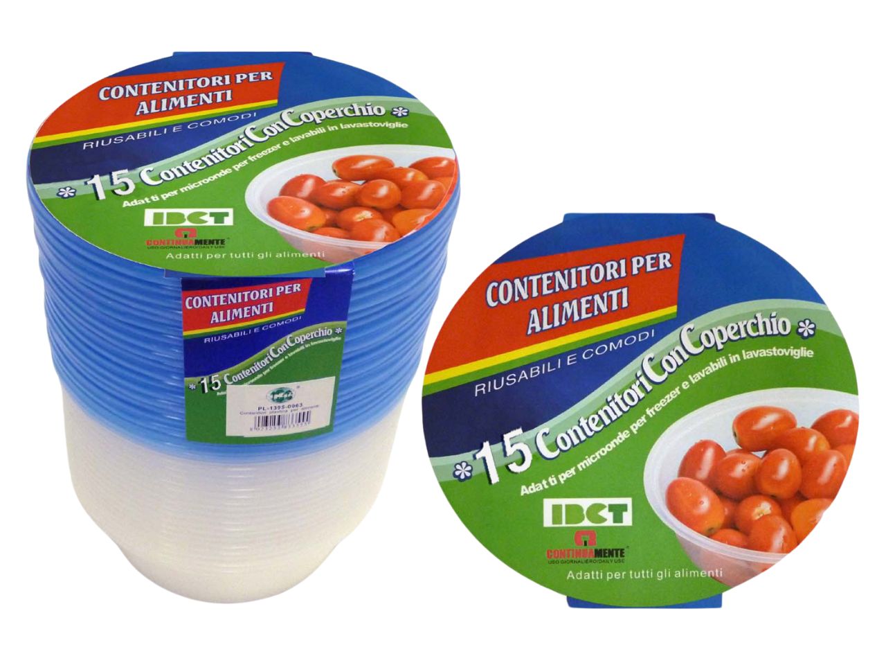 CONTENITORI ALIMENTI D15CM PL-1395-0063