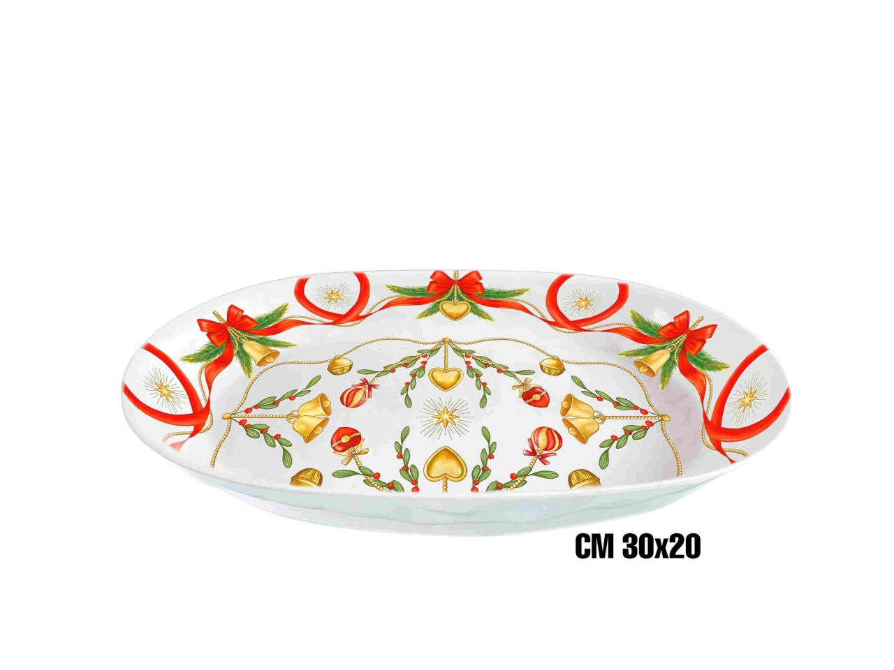 VASSOIO OVALE MEL.30X20 ME-1645-3233