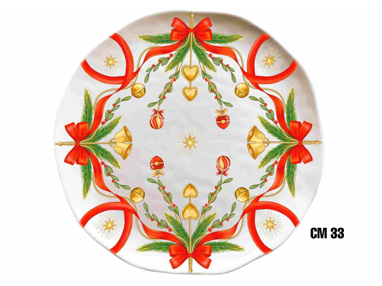 PIATTO PIZZA/DOL. MEL.33CM ME-1645-3248
