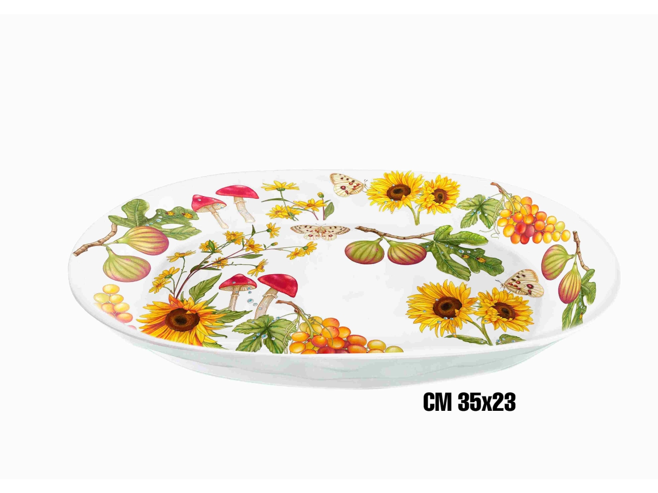 VASSOIO OVALE MEL.35X23 ME-1645-3134