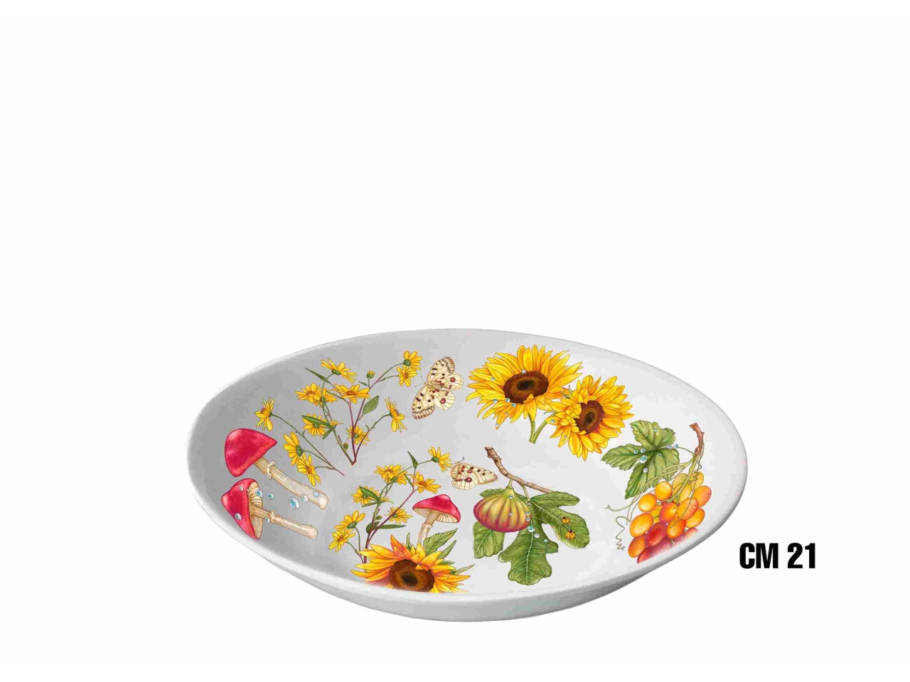 PIATTO FONDO MEL.21CM ME-1645-3152